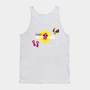 hello summer Tank Top